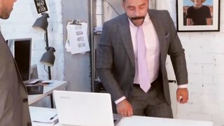SUITED UP FOR DESTRUCTION Shane Jackson  Teddy Torres Unleash Their Office Inferno