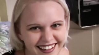SQUIRTING BLONDE BABE GETS ROYALLY PUNISHED  KEEGAN SKYY TAKES ON EDS THROBING MANHOOD!