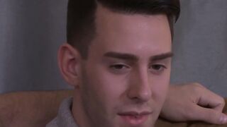 White young stud Lance Taylor got his bouncy butt drilled by hung Roman Todd