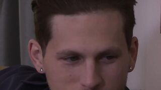 White young stud Lance Taylor got his bouncy butt drilled by hung Roman Todd
