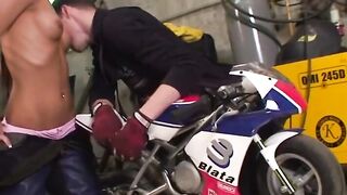 "Hot Mechanics Garage - Sexy Babe Fixes Your Car And Fucks You"