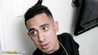 Big Boobed Maid Alesandra Cleans Bruno's Huge Dick