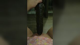 OMG! tried to Sneak Moms bbc Sex Toy back in her