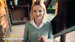 Homemade student saves first time anal sex for you