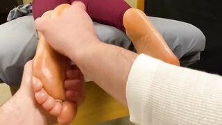 TOES COUPLE FANTASY- OILED TOES RUBS AND MORE