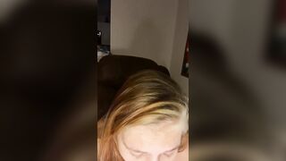 Pregnant Ginger Fucks herself on the Couch with Finger Fucked Vibrated
