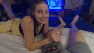 Red Head B a Smoking Russian Mom after Work Trailer