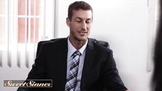 hot Milf (Reagan Foxx) Roughly Boned On The Couch Takes