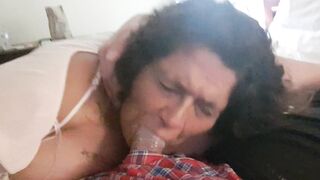 My Stepmom While stepdad is away Hope he Doesnt watch Cheating
