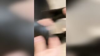 Italian Dark Hair Facialed inside Blindfold Tied Paddled Sucking Off Cock inside