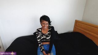 Exotic Hispanic "abby Wild" Likes to Screwed on Camera and