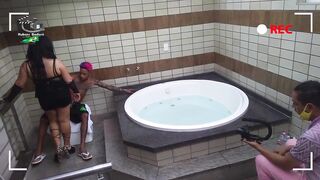 Making of: experienced crown making movie with brandy full of