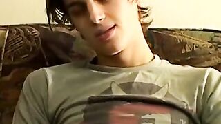 Slender Ayden likes masturbation after rimming his ass