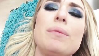 "Teen Cutie's Ass Gets Stuffed In A Hardcore Anal Threesome"