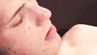 UNLEASH THE BEAST Chiseled Gay Hunk Drenches His RockHard Cock In Lube And Busts A Nut Like A FOUNTAIN