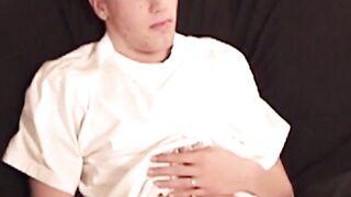 UNLEASH THE BEAST Chiseled Gay Hunk Drenches His RockHard Cock In Lube And Busts A Nut Like A FOUNTAIN