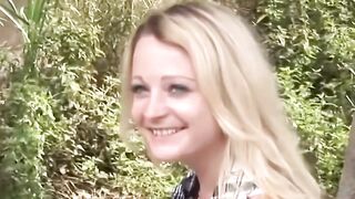 THE INCOMPARABLE NINA A SENIOR BLONDE SENSATION RIDE THE THRILLING RAIL TO ECSTASY