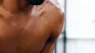 ATHLETIC WHITE BOY GETS HIS ASS PUMPED...IN EVERY WAY!