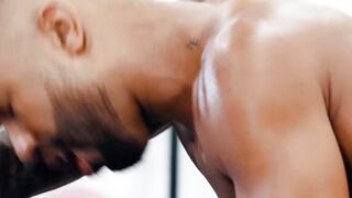 ATHLETIC WHITE BOY GETS HIS ASS PUMPED...IN EVERY WAY!