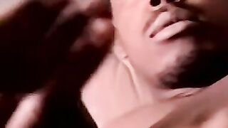 MINDBLOWING Black Amateur UNLEASHES GIANT LOAD After Brutal BBC Stroke Session!