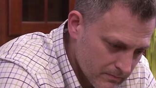 Closeted married dude Brendan Cage loved the priests hung dick