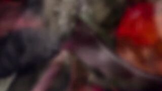Furry Succubus Enjoys Outdoor Fun During Rainstorm (Furries Animated)