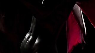 Furry Succubus Enjoys Outdoor Fun During Rainstorm (Furries Animated)