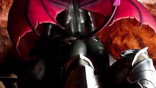 Furry Succubus Enjoys Outdoor Fun During Rainstorm (Furries Animated)