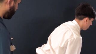 .head of the Class Latino Intern Blinds Teacher with wild Insatiable Passion