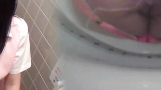 "Japanese Babe's Intimate Moment - Pee Fetish Explored"