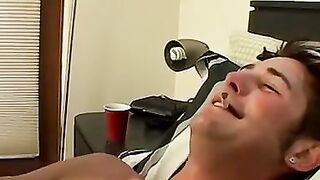 "Huge-Dick Monster Cock Drills Hunk's Ass - Gay Porn"