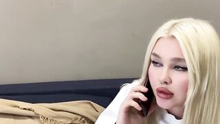 "Sexy Light Haired Wife Cheats On Husband To Save His Job"