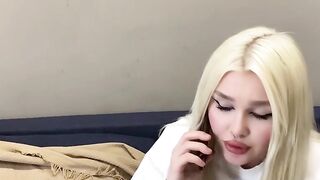 "Sexy Light Haired Wife Cheats On Husband To Save His Job"