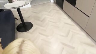 "Sexy Light Haired Wife Cheats On Husband To Save His Job"