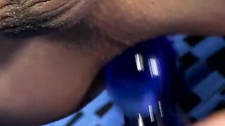 UNBELIEVABLE!!! Skinny Boys ASS is gonna EXPLODE with 10INCH Blue Anal Beads  HE WONT LAST LONG!!! cumshot includedassistant