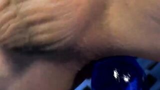 UNBELIEVABLE!!! Skinny Boys ASS is gonna EXPLODE with 10INCH Blue Anal Beads  HE WONT LAST LONG!!! cumshot includedassistant