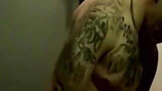 Tattooed  Tempted Horny Homie Swallows Cum of Rich BAE