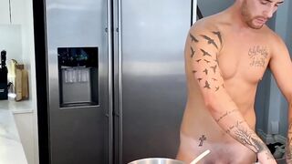 SWEET TREATS  SWEATY SECRETS Athlete Josh Moores Kitchen Blowbang of the Century