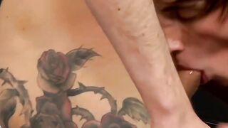 UNLEASH THE BEAST Tattooed Hunk Nathan Hopes Epic AnalAdventure with Sensual Twink Casper Ellis