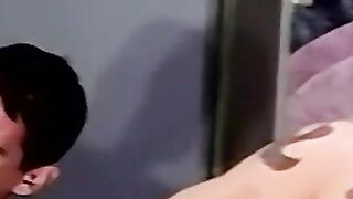 "Skinny Twink's Gay Encounters - Intense Blowjob & Anal Sex"