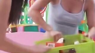 UNLEASH THE BEAST Double D Dynamite Divas  Samantha  Britney Bring the HEAT!