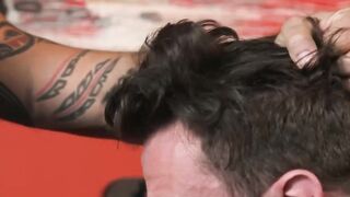 Hairy Sexystache used and dominated by merciless fucker James Fox