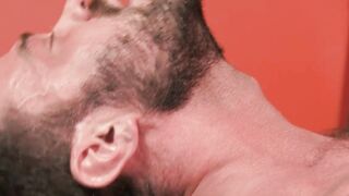 Hairy Sexystache used and dominated by merciless fucker James Fox