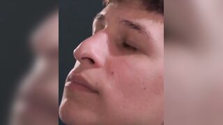 UNBELIEVABLE DEEP THROAT ACTION  Dr. Matt JAWDROPS Bautistas Tiny Ass!