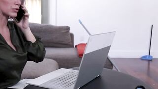 "Mature Milf Boss Seduces Young Intern - Naughty Office Sex"