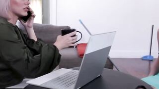 "Mature Milf Boss Seduces Young Intern - Naughty Office Sex"