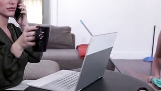 "Mature Milf Boss Seduces Young Intern - Naughty Office Sex"
