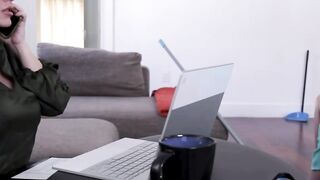 "Mature Milf Boss Seduces Young Intern - Naughty Office Sex"