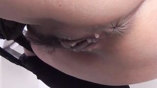 "Japanese Cuties Race To Public Bathroom For A Pee Contest"