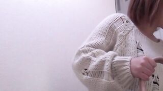 "Japanese Cuties Race To Public Bathroom For A Pee Contest"